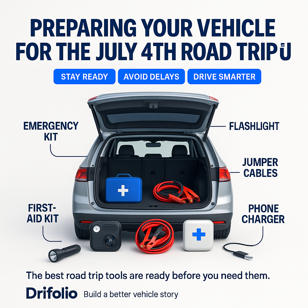 Preparing Your Vehicle for the July 4th Road Trip Rush