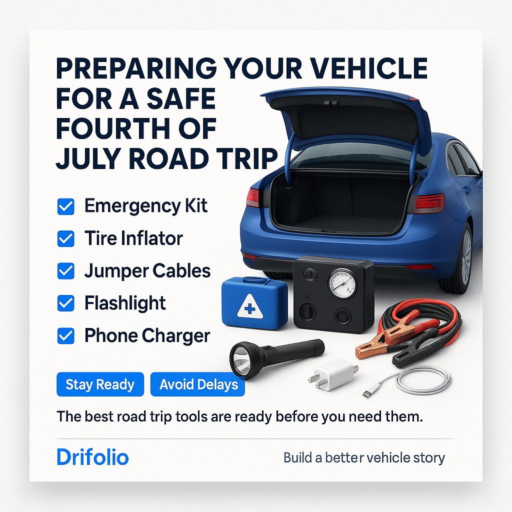 Preparing Your Vehicle for a Safe Fourth of July Road Trip