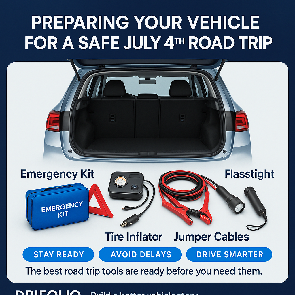 Preparing Your Vehicle for a Safe July 4th Road Trip