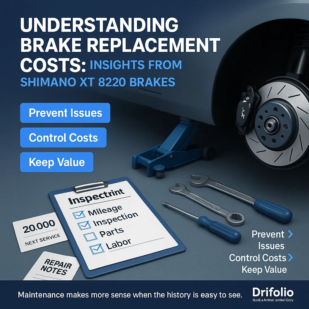 Understanding Brake Replacement Costs: Insights from Shimano XT 8220 Brakes